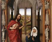 Miraflores Altarpiece-right panel - 罗吉尔·凡·德·韦登